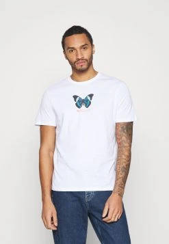 YOURTURN UNISEX BUTTERFLY TEE - T-shirt imprimé Prix Bradés t shirt Col rond all