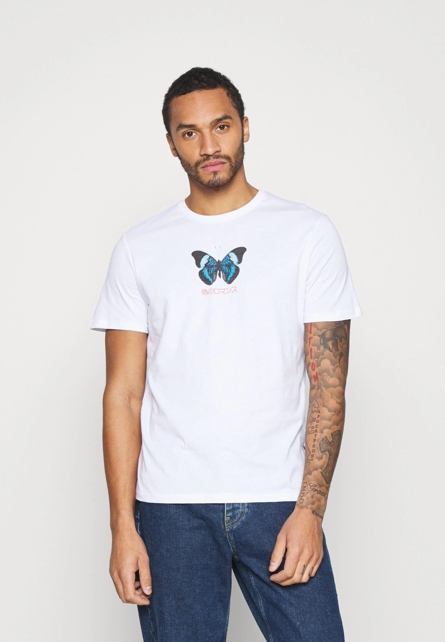 YOURTURN UNISEX BUTTERFLY TEE - T-shirt imprimé Prix Bradés t shirt Col rond all 3 YOURTURN UNISEX BUTTERFLY TEE - T-shirt imprimé Prix Bradés t shirt Col rond all
