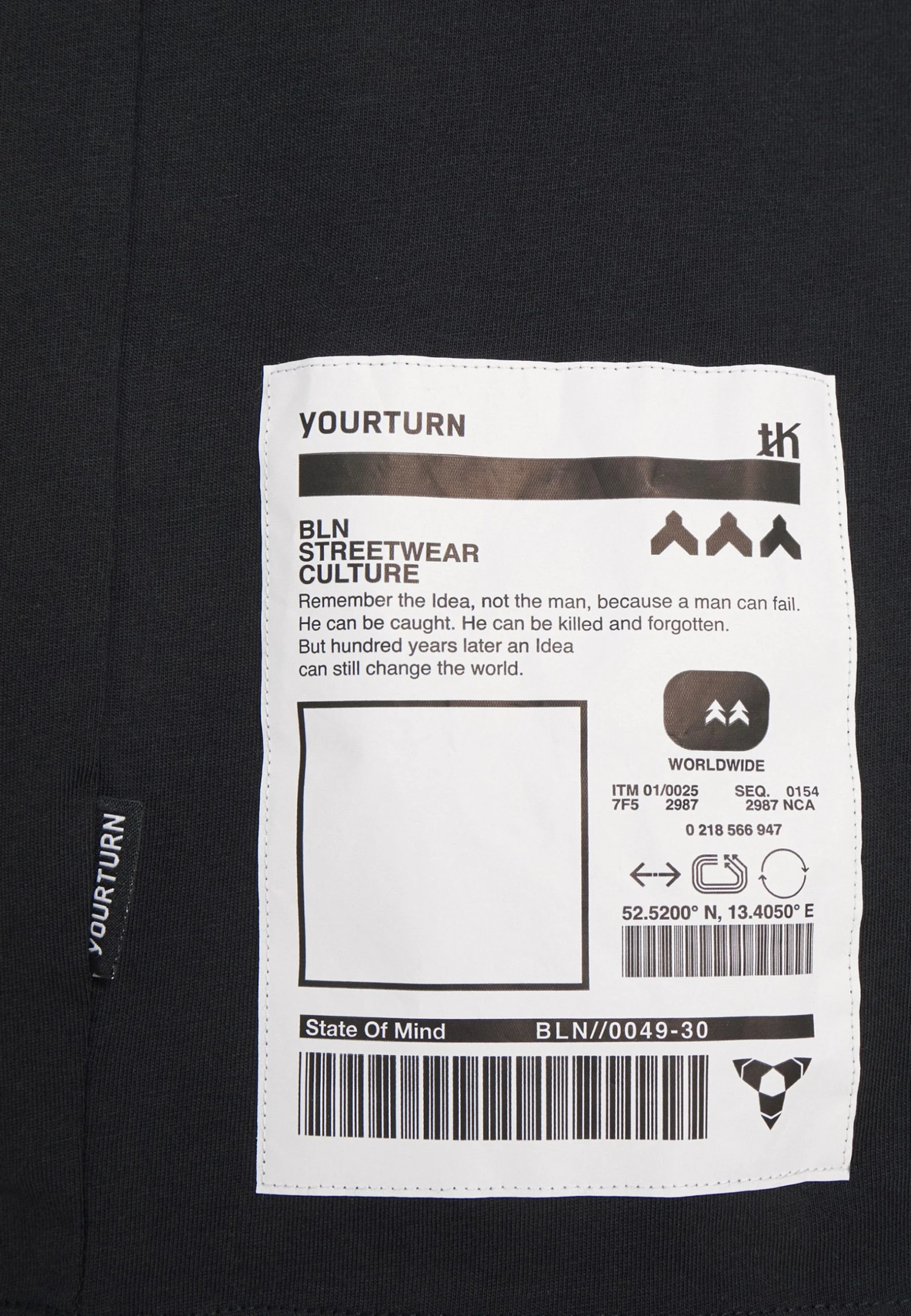 YOURTURN Meilleur Prix Garanti UNISEX - T-shirt basique t shirt Col rond all 5 YOURTURN Meilleur Prix Garanti UNISEX - T-shirt basique t shirt Col rond all – Image 3