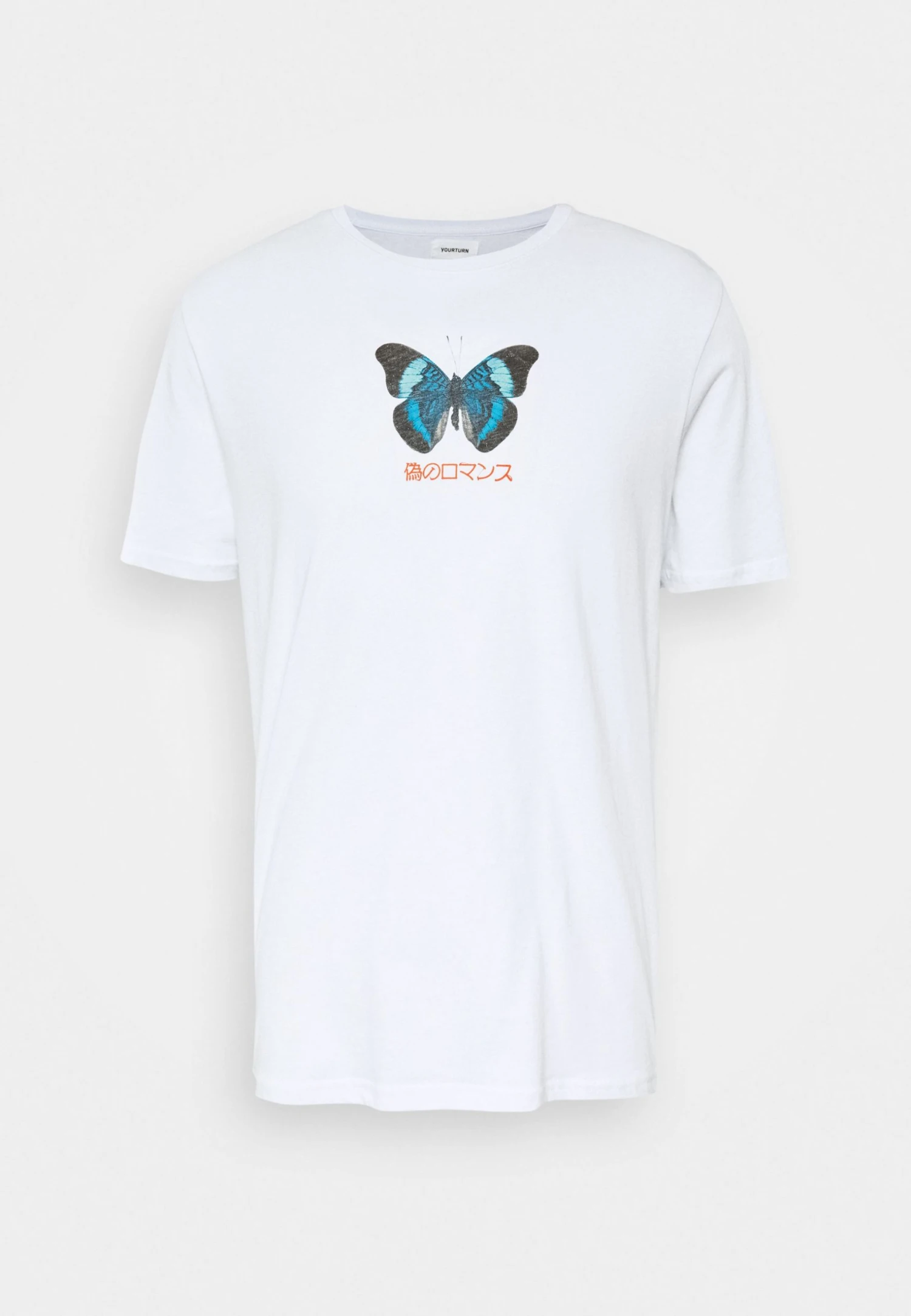 YOURTURN UNISEX BUTTERFLY TEE - T-shirt imprimé Prix Bradés t shirt Col rond all 6 YOURTURN UNISEX BUTTERFLY TEE - T-shirt imprimé Prix Bradés t shirt Col rond all – Image 4
