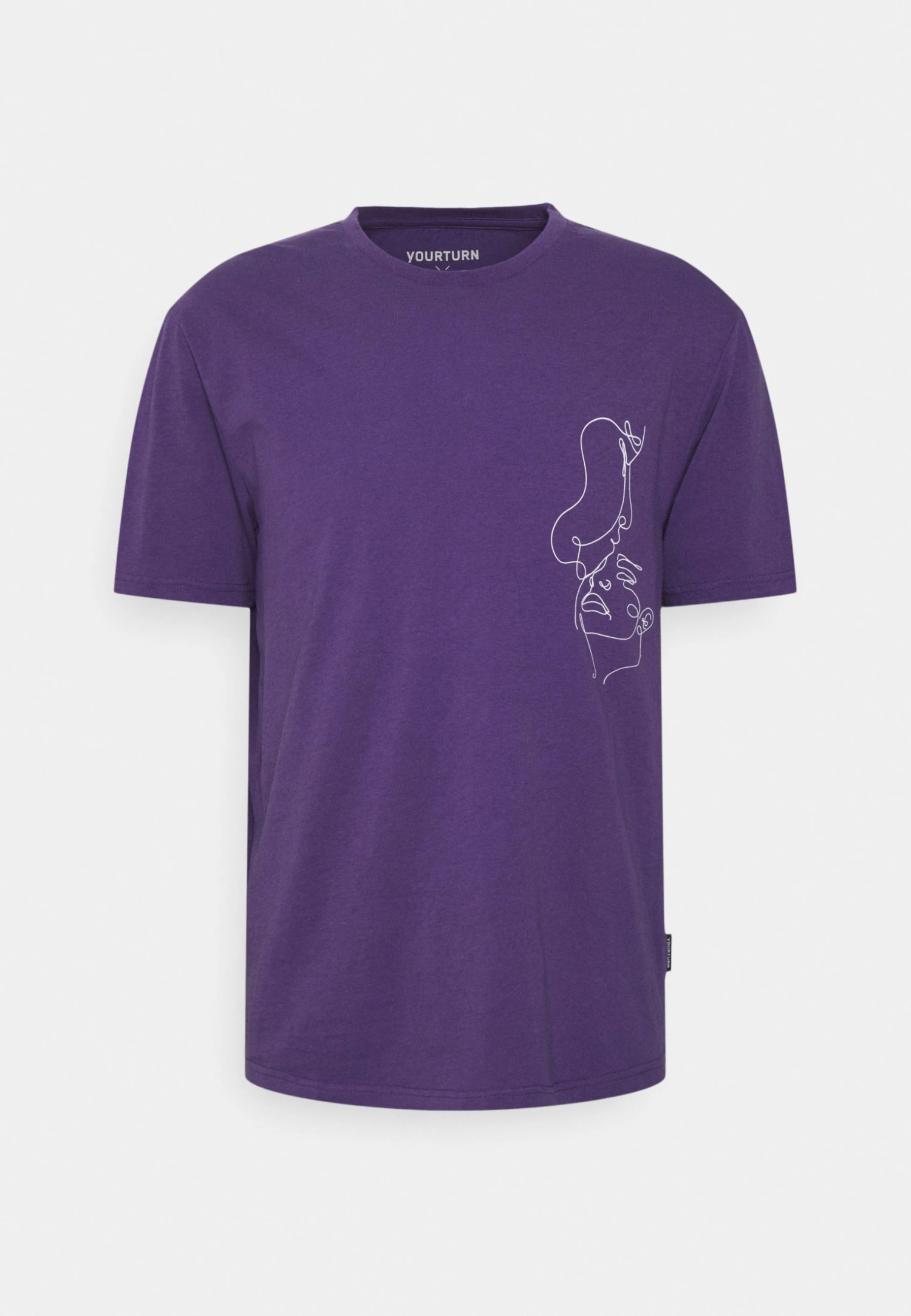 YOURTURN Authentique 100% UNISEX - T-shirt imprimé t shirt Col rond all 9 YOURTURN Authentique 100% UNISEX - T-shirt imprimé t shirt Col rond all – Image 7