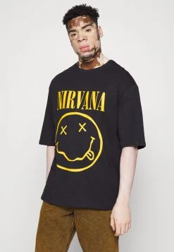 YOURTURN Prix Usine NIRVANA SMILY UNISEX - T-shirt imprimé t shirt Col rond all