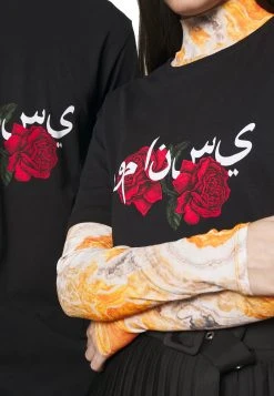 YOURTURN Réduction T-shirt imprimé t shirt Col rond all -YOURTURN Soldes 5387b5bf10414f0e944ba768222bf0f6