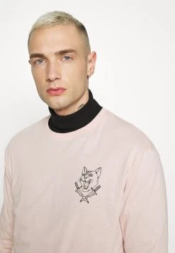 YOURTURN UNISEX - T-shirt à manches longues Qualité garantie 100% t shirt Col rond all -YOURTURN Soldes 5d3f67ea07144d0d9217dc63d216e30a