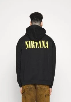 YOURTURN Prix Réduit NIRVANA FACE PRINT HOODIE UNISEX - Sweat à capuche pullover Capuche all