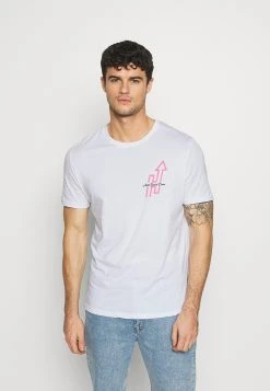 YOURTURN T-shirt imprimé Rabais t shirt Col rond all