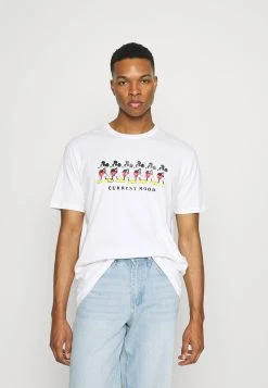 YOURTURN Vendre CURRENT MOOD TEE UNISEX - T-shirt imprimé - white t shirt Col rond all