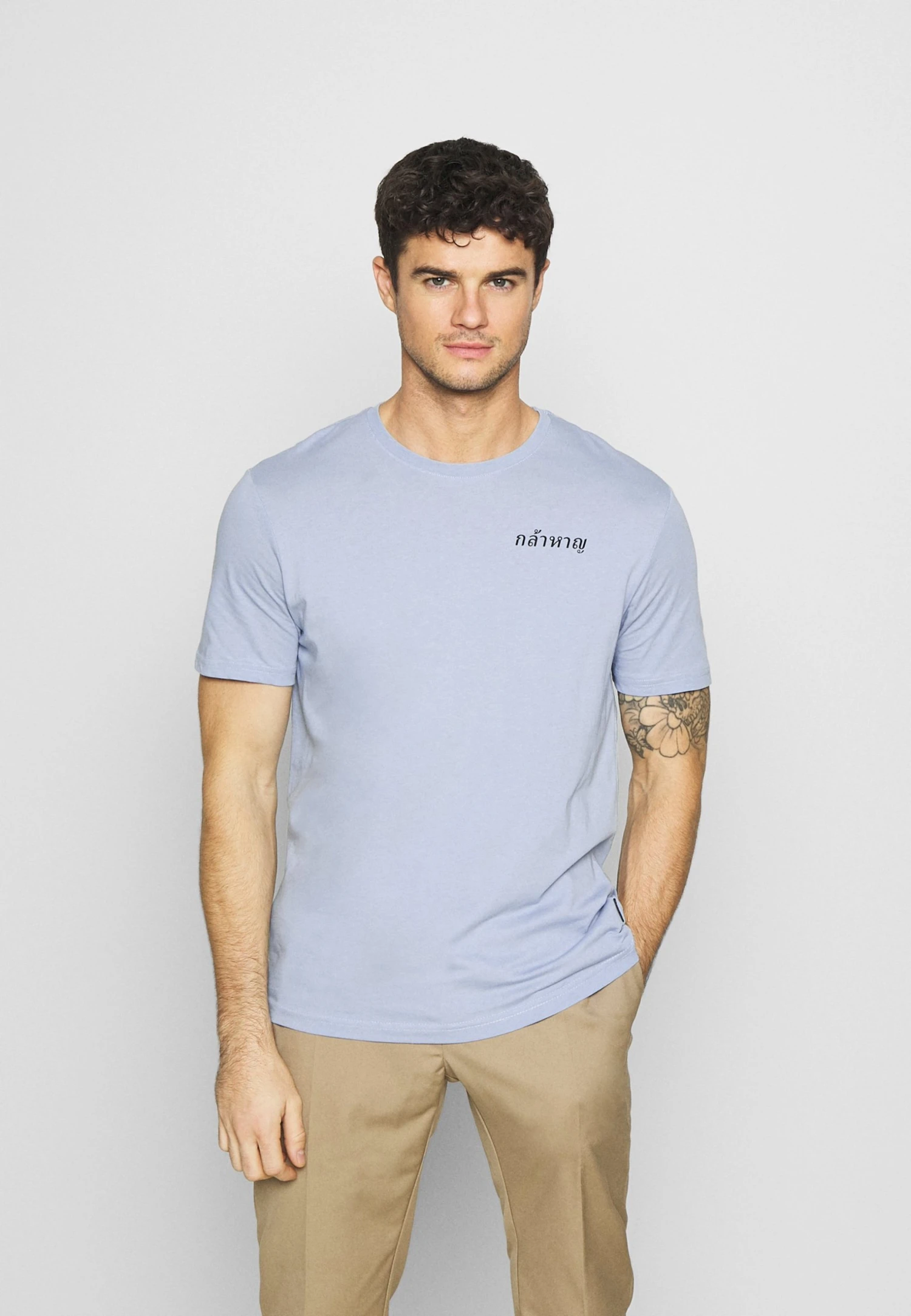 Produit de première qualité YOURTURN T-shirt imprimé - blue t shirt Col rond all 3 Produit de première qualité YOURTURN T-shirt imprimé - blue t shirt Col rond all