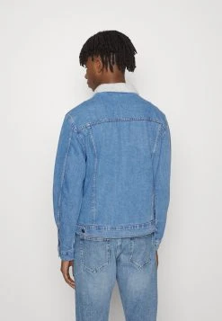 YOURTURN UNISEX - Veste en jean Bonne Qualité coat Col doubl&eacute; all -YOURTURN Soldes b847192f4c2a40a28faf1a8886fb1389