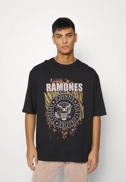 YOURTURN RAMONES TEE UNISEX - T-shirt imprimé Soldes t shirt Col rond all