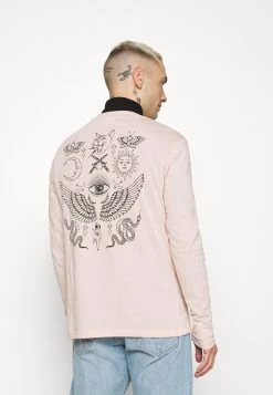 YOURTURN UNISEX - T-shirt à manches longues Qualité garantie 100% t shirt Col rond all -YOURTURN Soldes cd6010ab220644caa68b63668c459d39