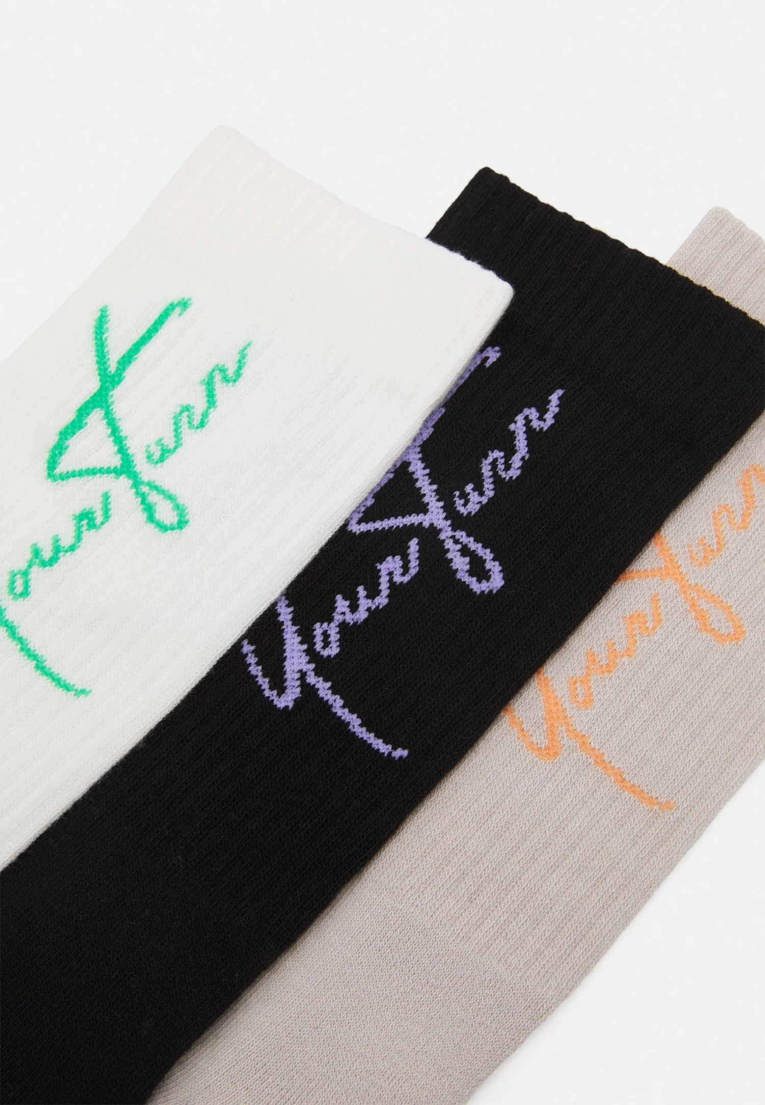 YOURTURN YRTRN LOGO 3 PACK - Chaussettes Prix Exclusifs stocking Imprimé men 4 YOURTURN YRTRN LOGO 3 PACK - Chaussettes Prix Exclusifs stocking Imprimé men â Image 2