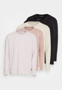 YOURTURN 5 PACK - T-shirt à manches longues Prix d’Amis t shirt Col rond all -YOURTURN Soldes e7cd95315e454fd3aff93b997f49a366