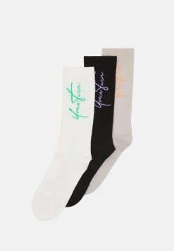 YOURTURN YRTRN LOGO 3 PACK - Chaussettes Prix Exclusifs stocking Imprimé men