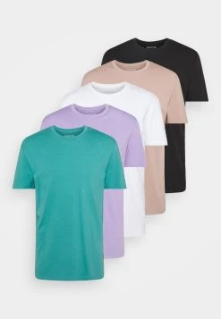 YOURTURN Bon Rapport Coût-Efficacité 5 PACK - T-shirt basique t shirt Col rond all -YOURTURN Soldes f2a8307c474c49d4850a659e9d1b0e83