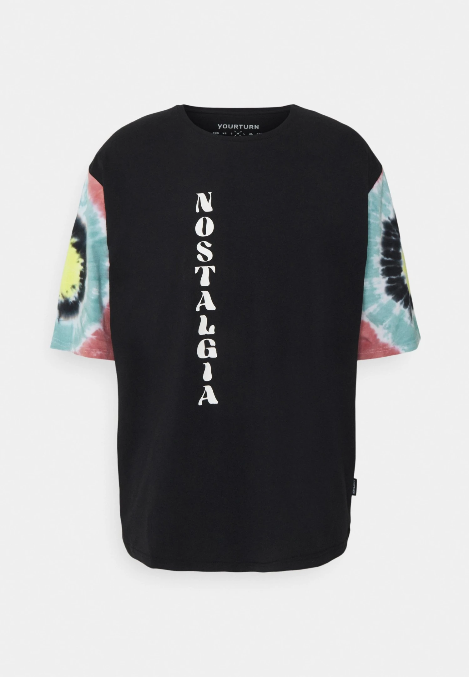YOURTURN Prix Cassé TIE DYE SLEEVES UNISEX - T-shirt imprimé t shirt Col rond all 3 YOURTURN Prix Cassé TIE DYE SLEEVES UNISEX - T-shirt imprimé t shirt Col rond all