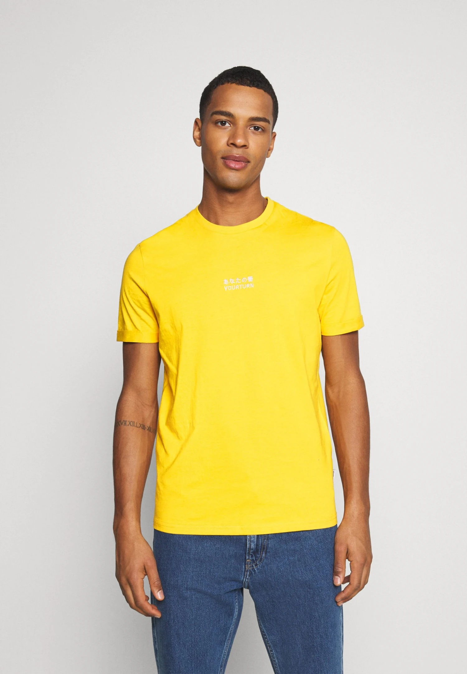 YOURTURN T-shirt imprimé En Remise t shirt Col rond all 3 YOURTURN T-shirt imprimé En Remise t shirt Col rond all